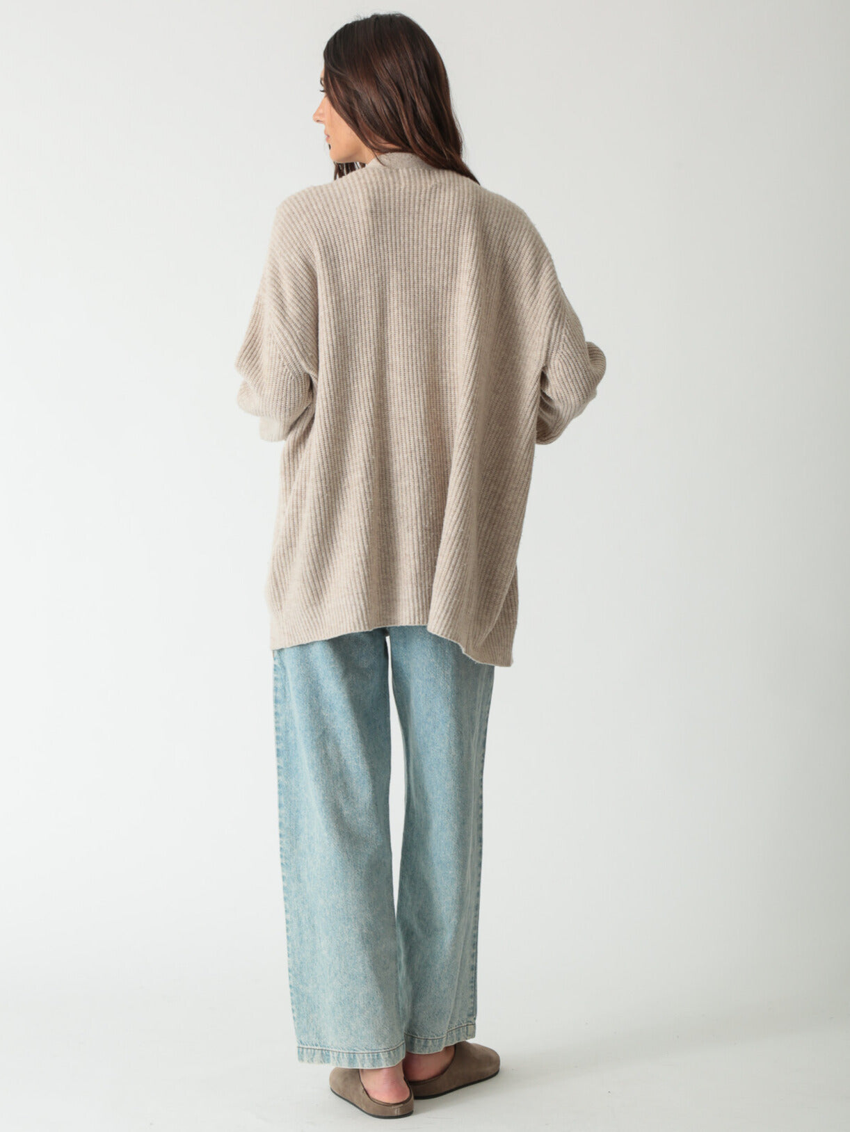 Everyday Cardigan - Oatmeal Heather