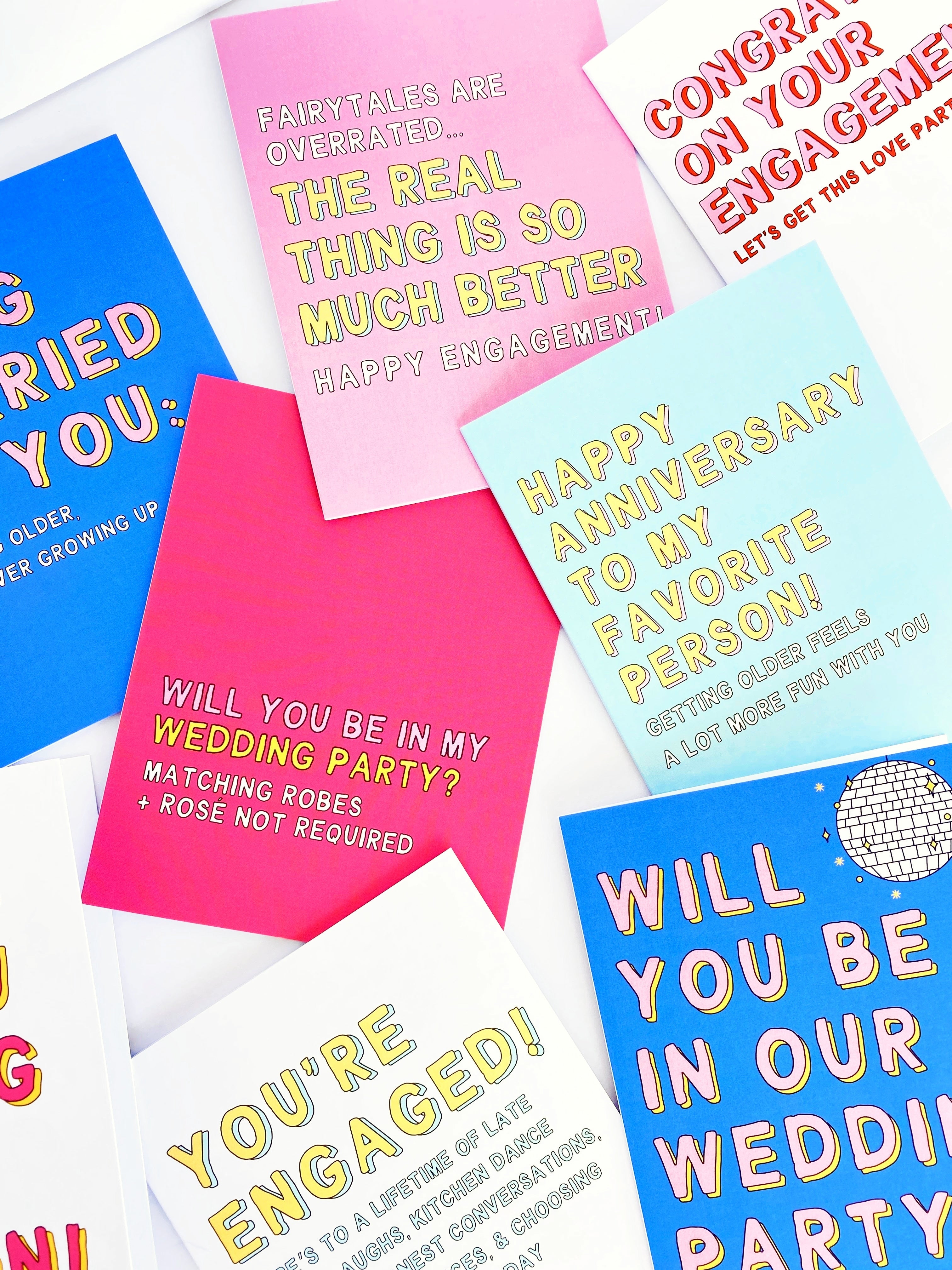Congrats On Your Engagement Inclusive Wedding Card