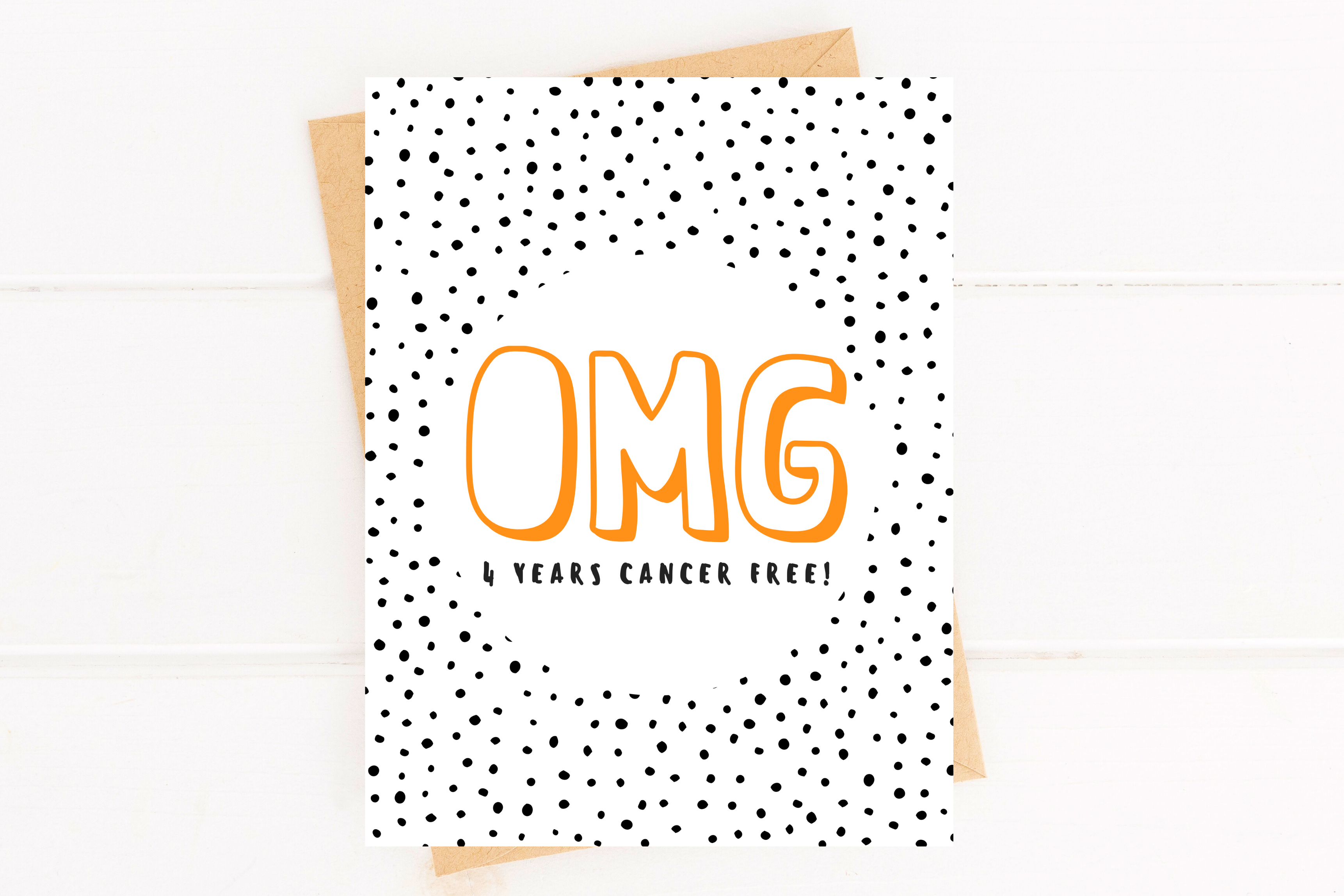 4 Year Cancer Survivor Card