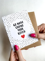 Make Chemo Your Bitch Cancer Get Well Card