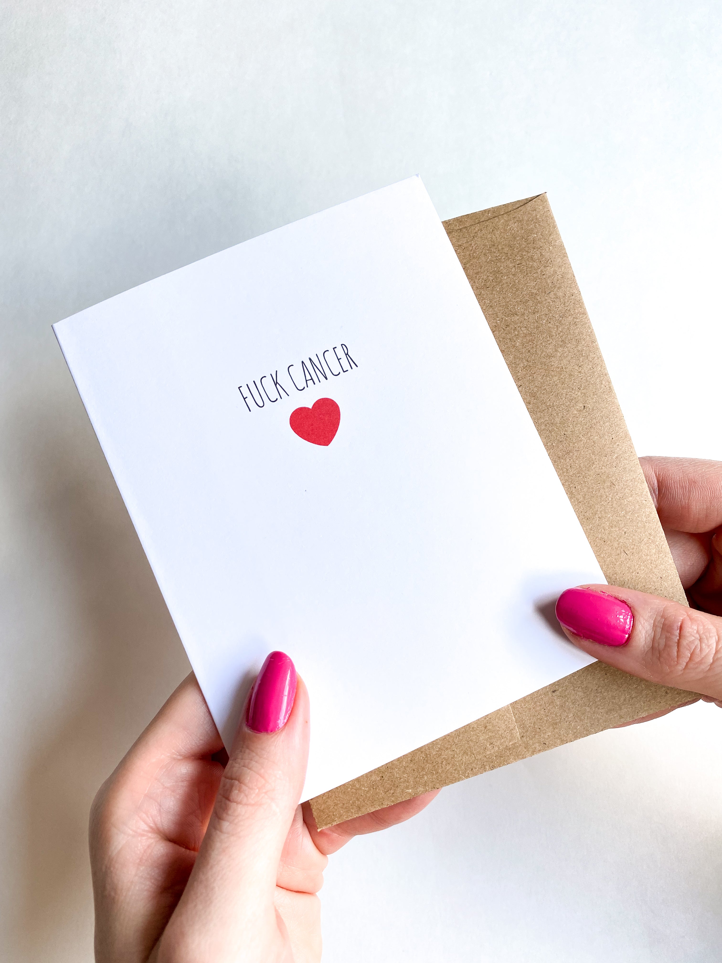 Fuck Cancer Get Well Card