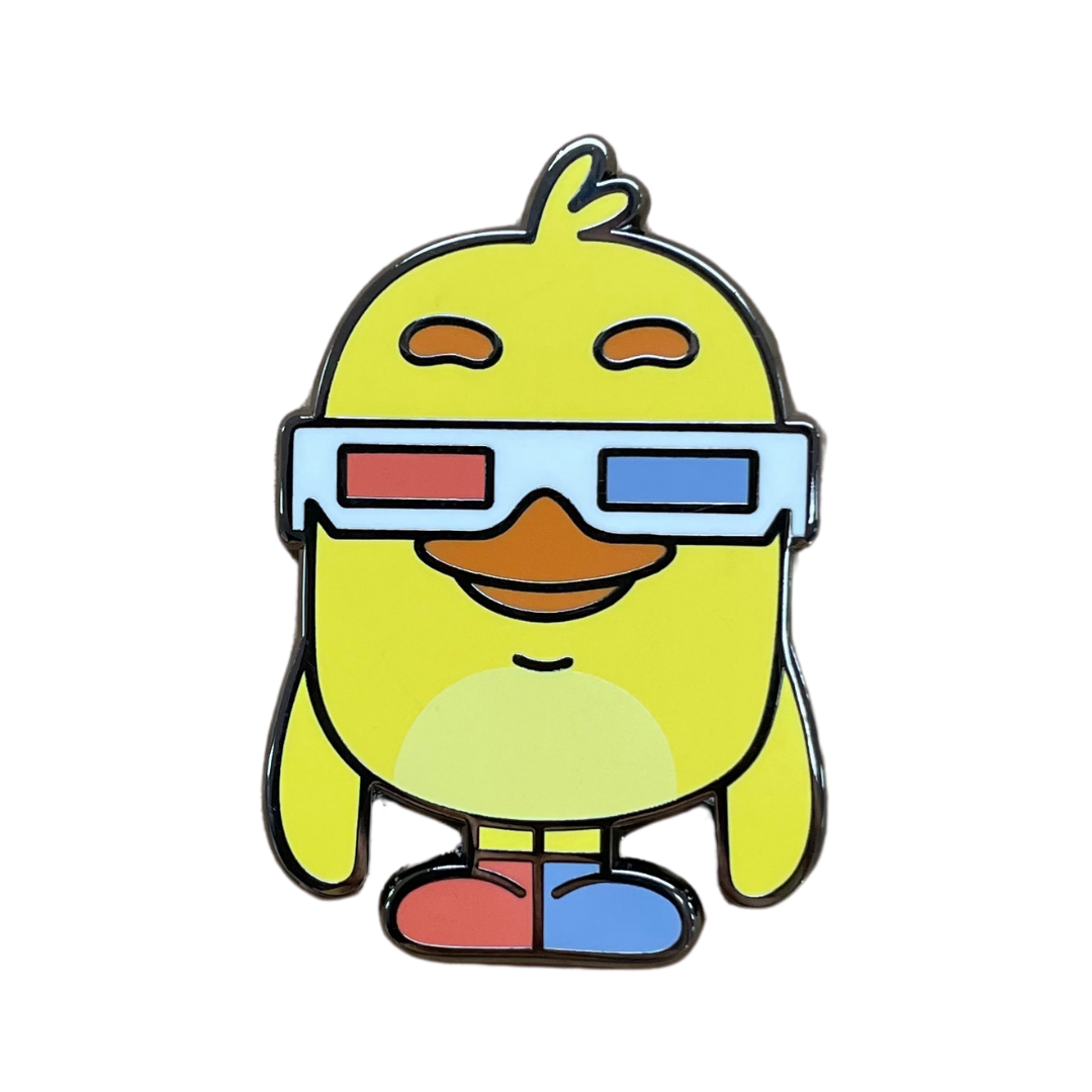 Cheddar the Platypus Pin