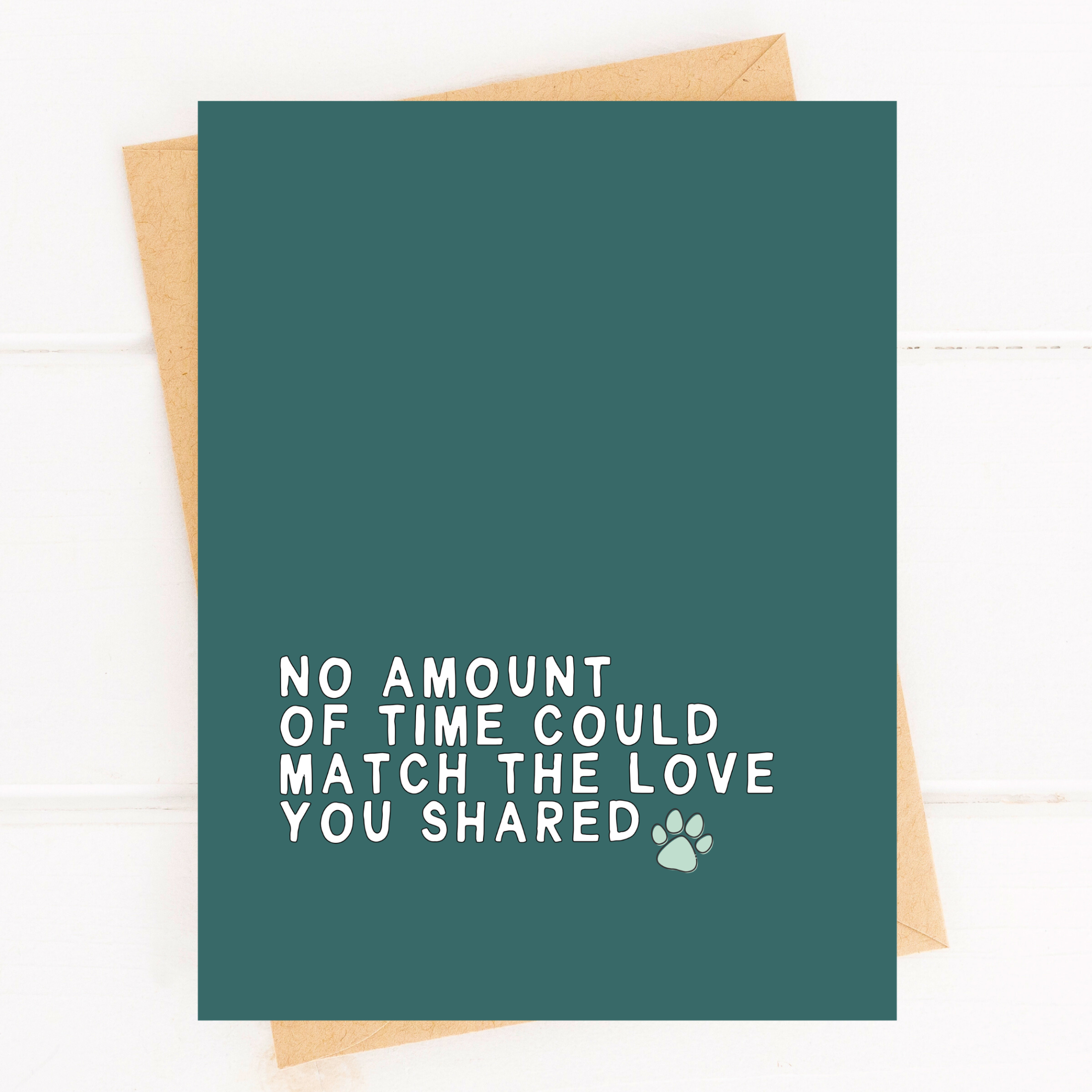 SYMPAWTHY™ Sweet Pet Sympathy Card for Pet Loss Pet Parent Grief Card