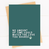 SYMPAWTHY™ Sweet Pet Sympathy Card for Pet Loss Pet Parent Grief Card