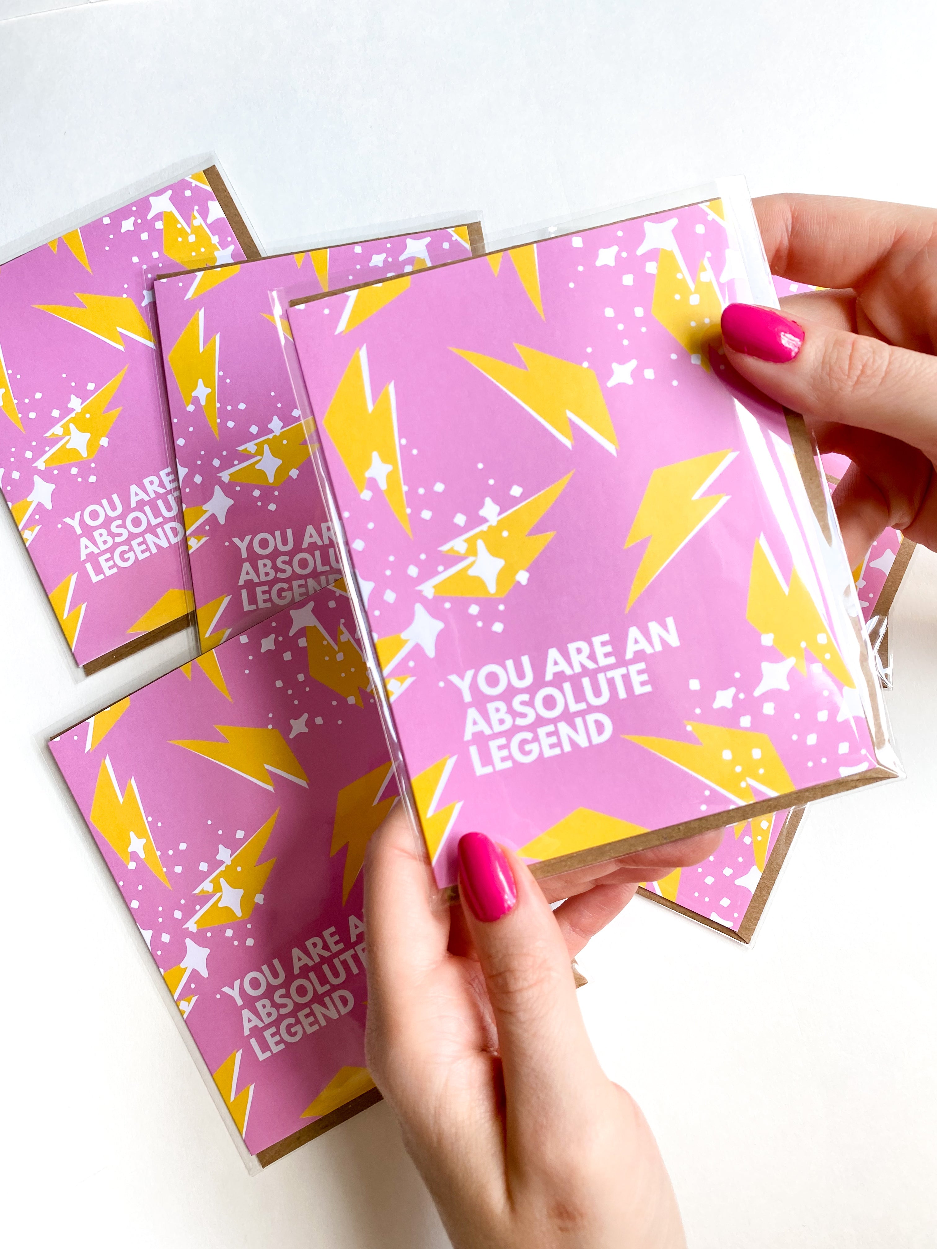 You Are an Absolute Legend Congratulations Card – WeGotThis.org