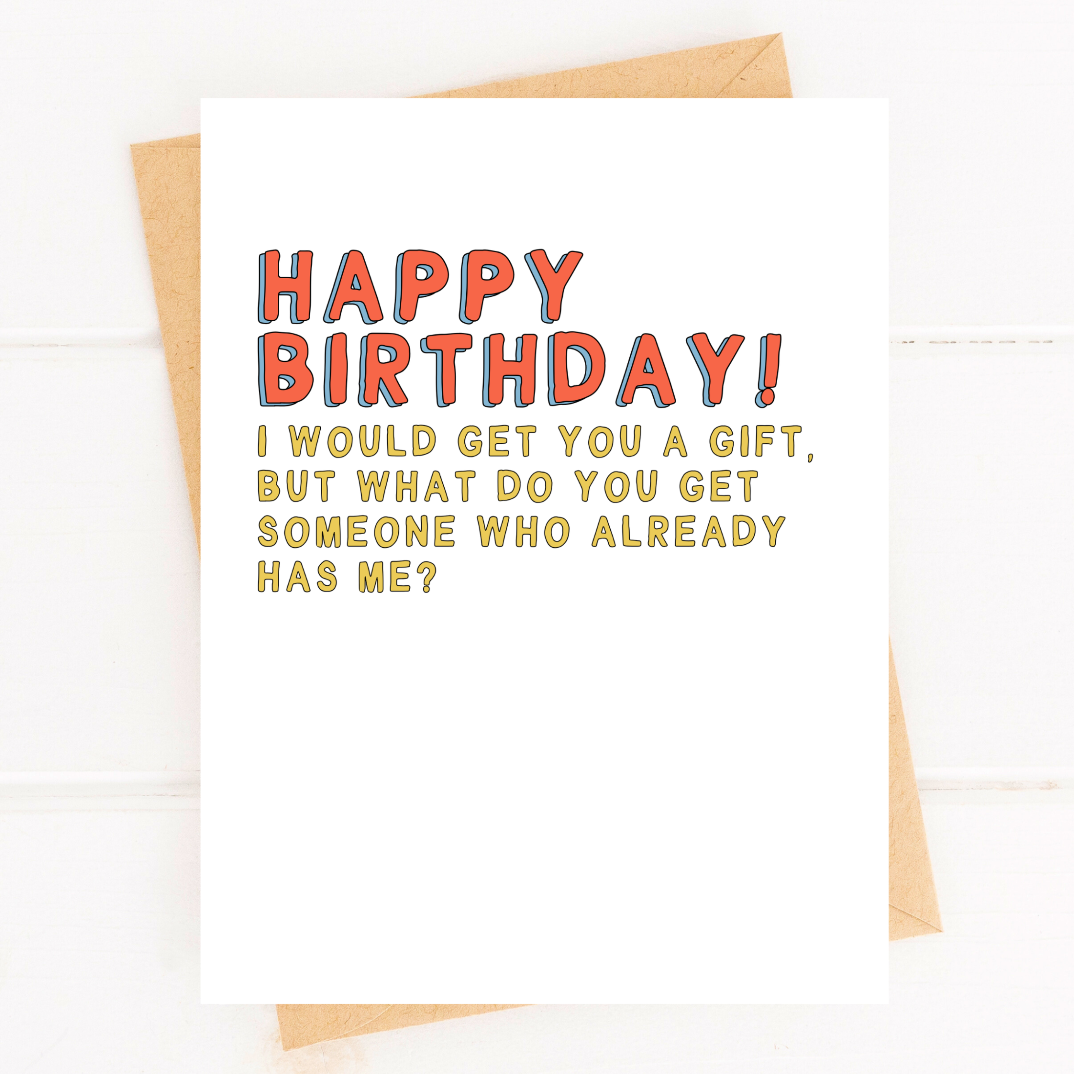 Cat Birthday Card - Pet Parent Greeting Card