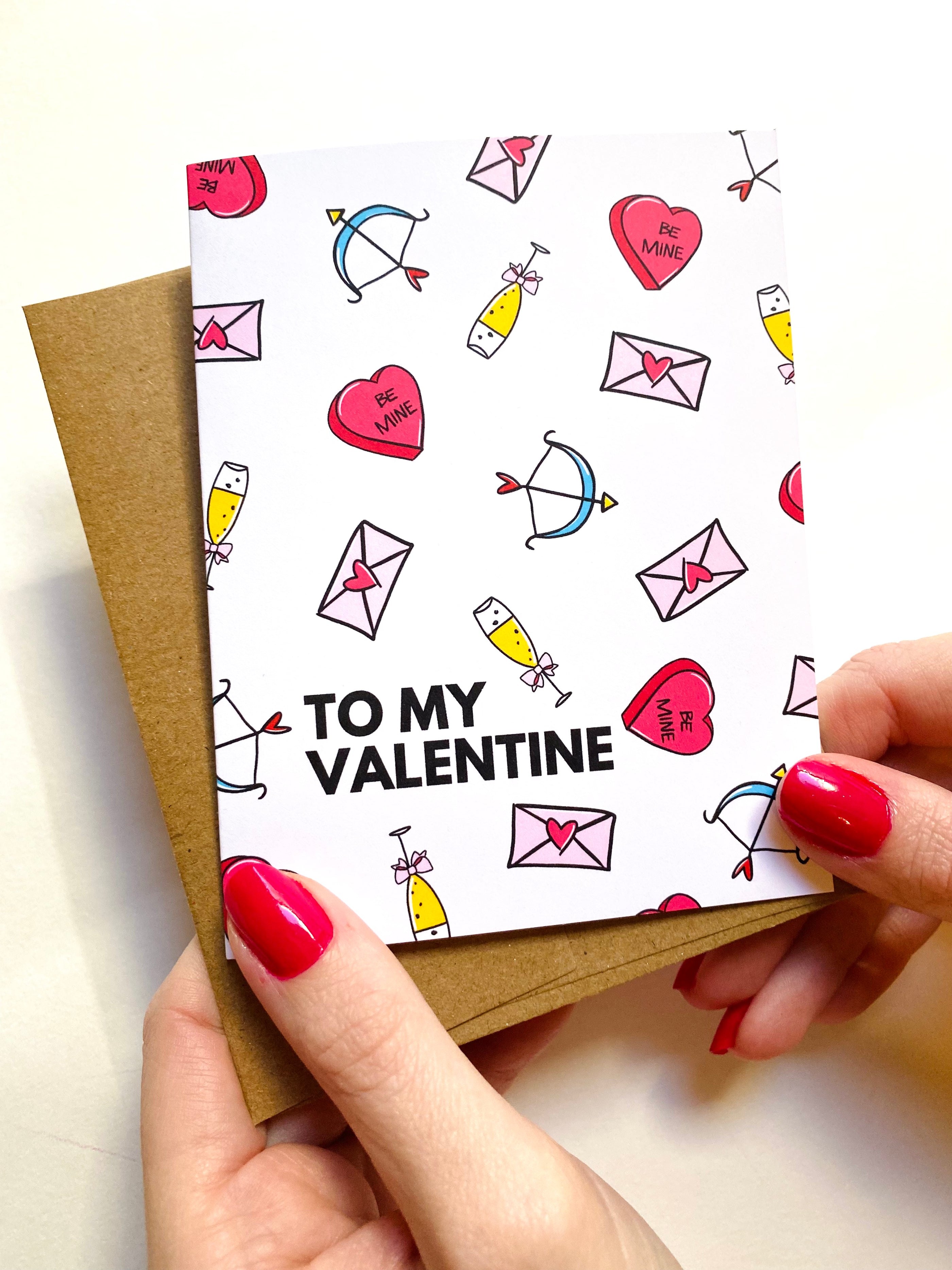 To My Valentine Sweet Valentines Day Card