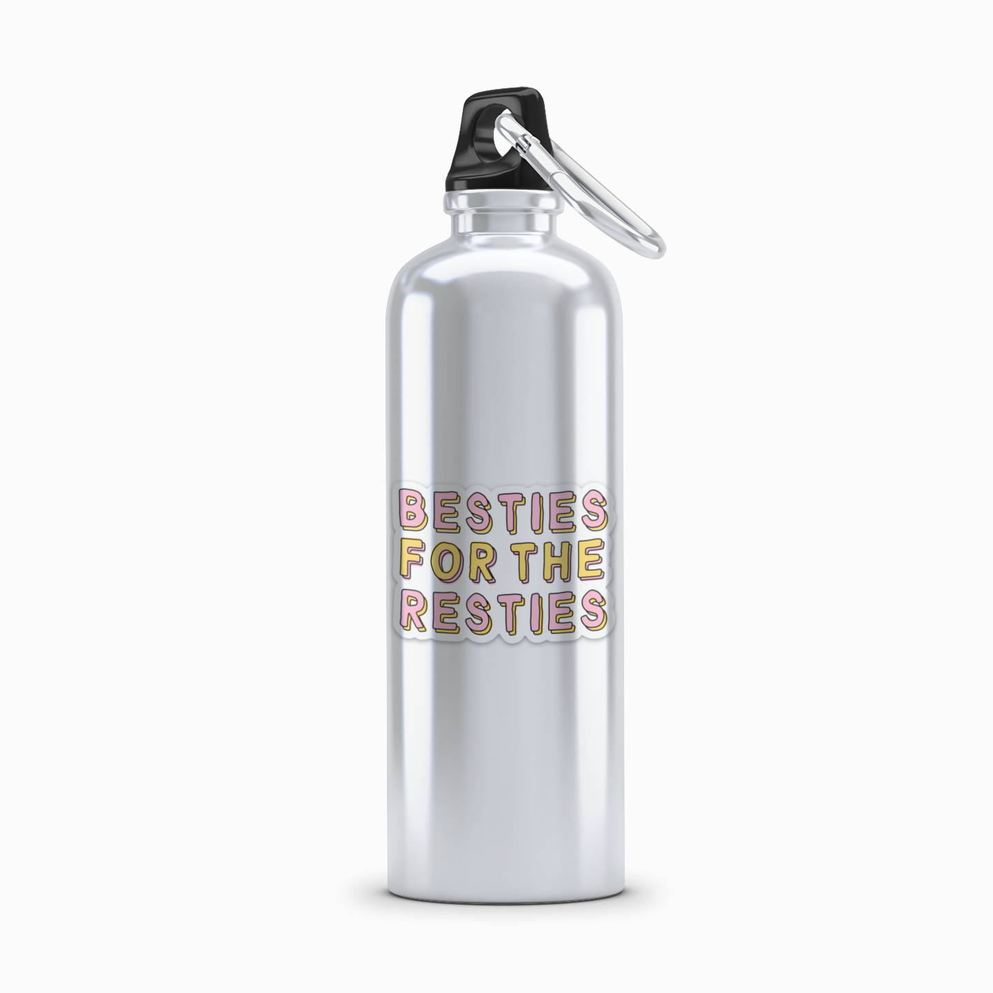 Besties for the Resties Cute Galentine's Gift Vinyl Sticker