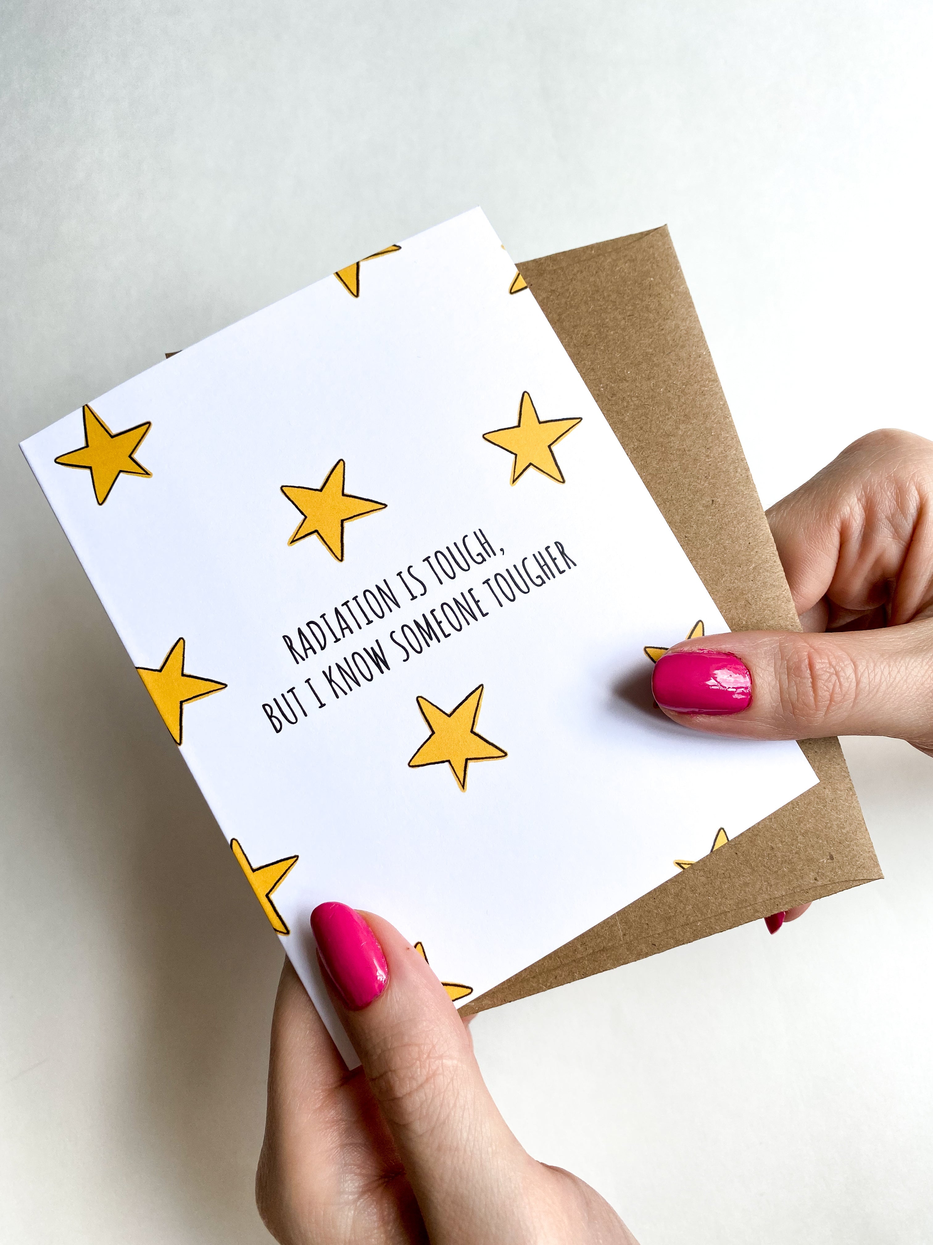 Radiation Treatment Get Well Card