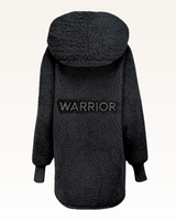 The Warrior Effect™ by Jill Martin Bedazzled Logo Sherpa Lounger Jacket