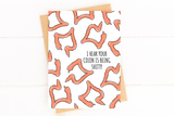 Colon is Being Shitty Funny Cancer Get Well Card
