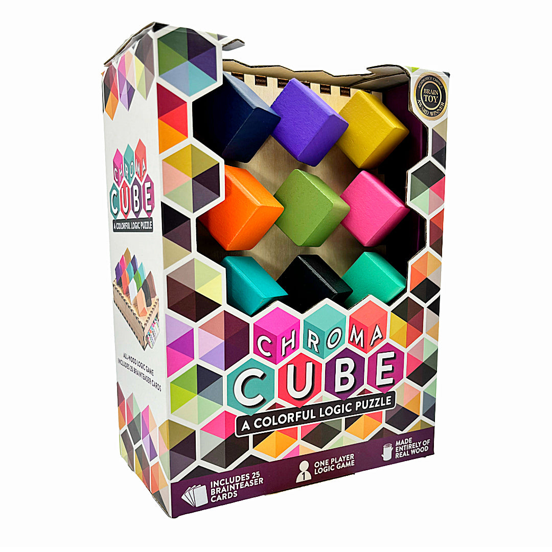 Colorful Memory Cube Chroma Cube - Colorful Logic Puzzle – WeGotThis.org