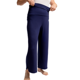 Fold Down Waist Pants
