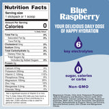 Blue Raspberry electrolyte drink mix