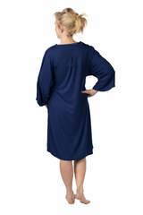 Hospital Gown with Snap Sleeves