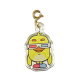 Cheddar Platypus Acrylic Charm