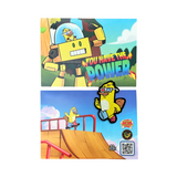 Cheddar You Have the Power Platypus POP Greeting Card with Patch