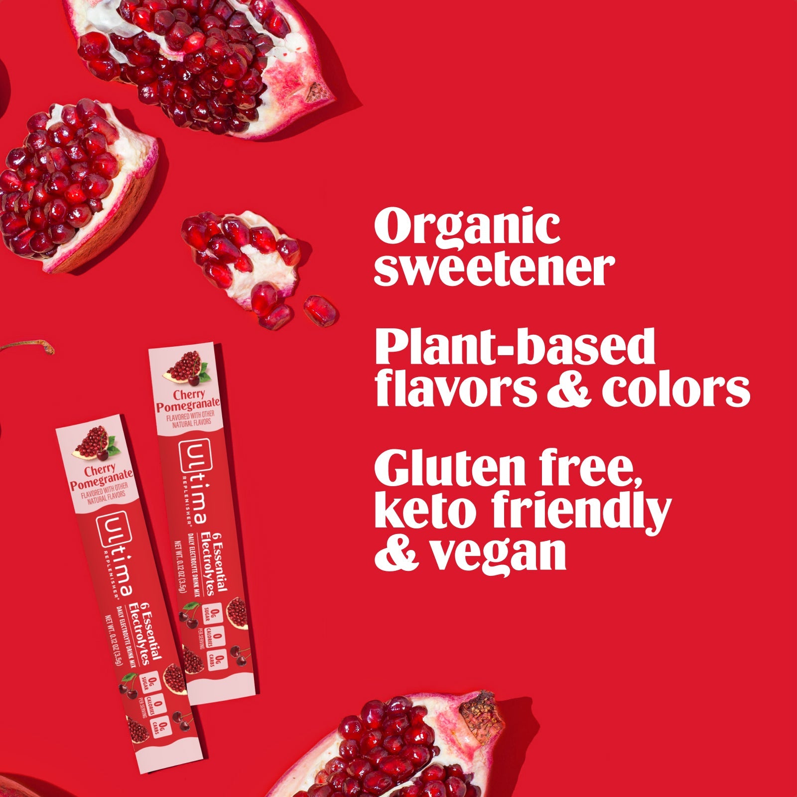 Cherry Pomegranate electrolyte drink mix