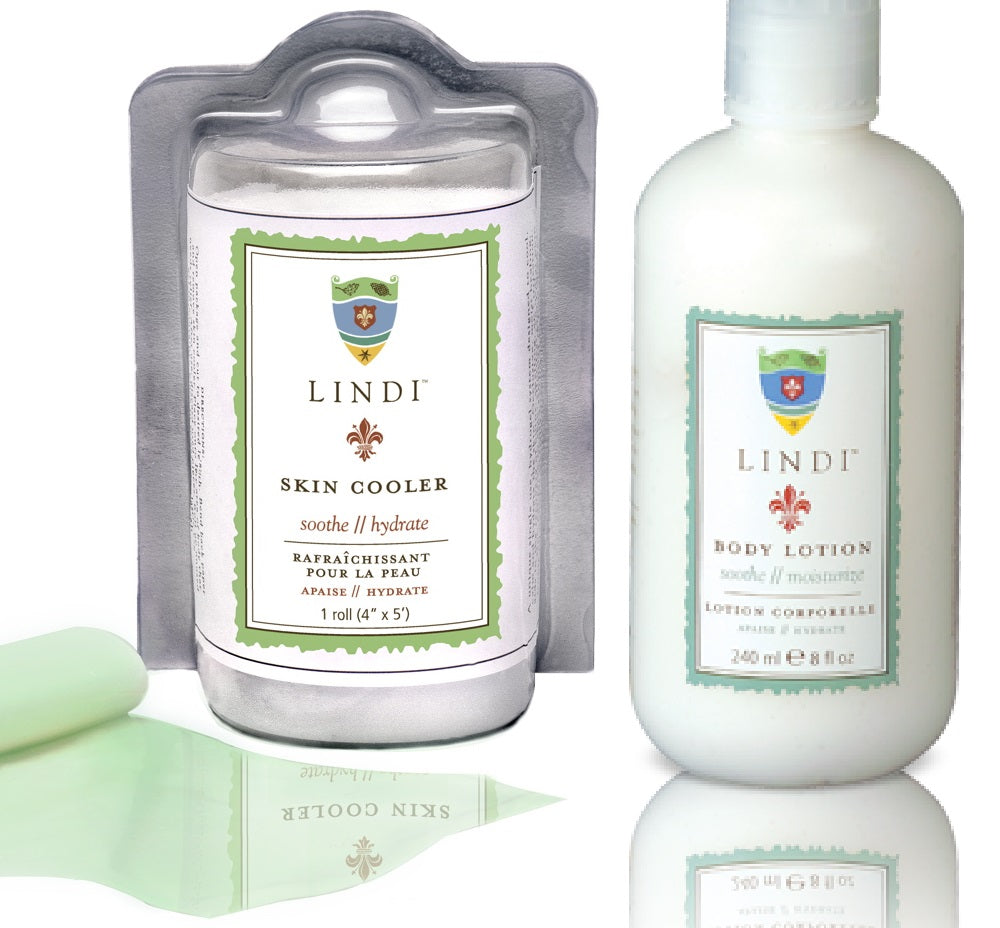 Essential Radiation Skincare Collection: Cooler Roll + Body Lotion