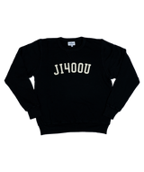 JI400U Flocked Crewneck • Jason Isbell x Oxford Pennant