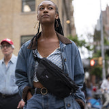 The Bum Bag - Black Leopard