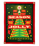 'Tis the Season To Be Jolly Camp Flag • Invisible Creature x Oxford Pennant