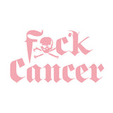 Fxck Cancer Small Die-Cut Decal