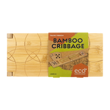 Bamboo Cribbage - Classic Card Game in a Travel-sized Version