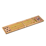 Bamboo Cribbage - Classic Card Game in a Travel-sized Version