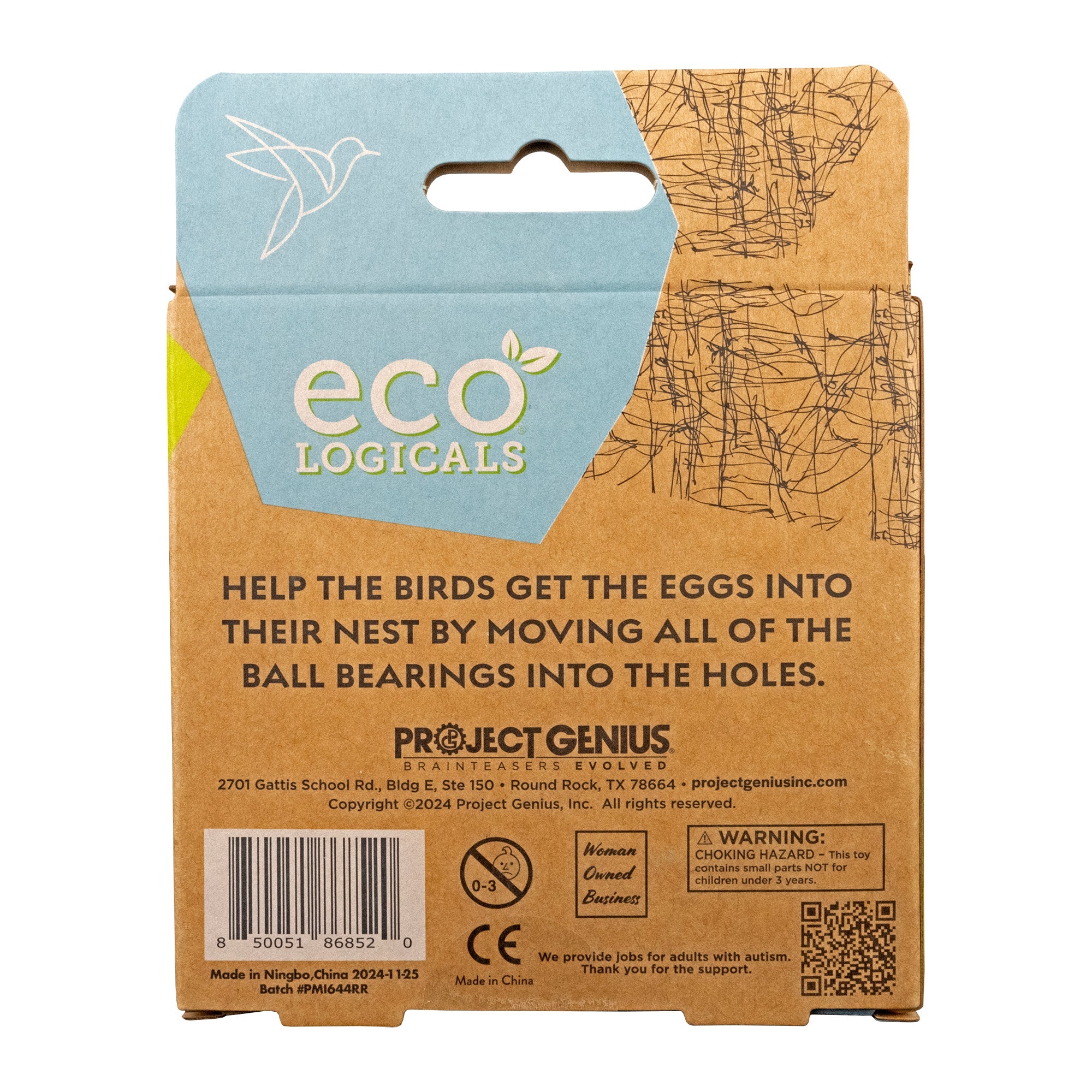 Bird's Nest Ball Bearing Puzzle