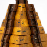 El Castillo Pyramid - Mathematical Wooden Puzzle