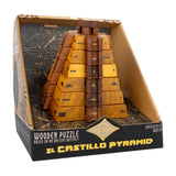 El Castillo Pyramid - Mathematical Wooden Puzzle