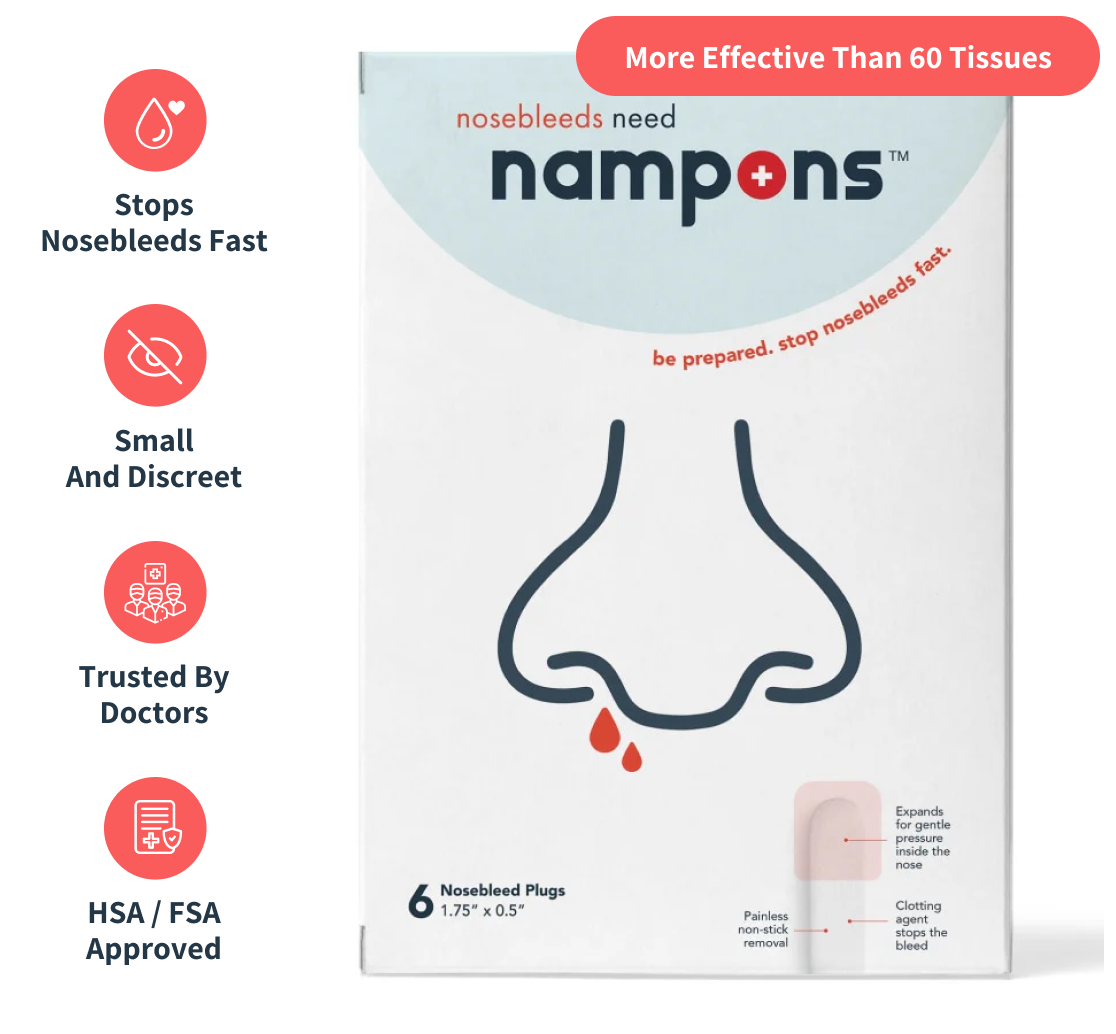 Nampons™ for Nosebleeds