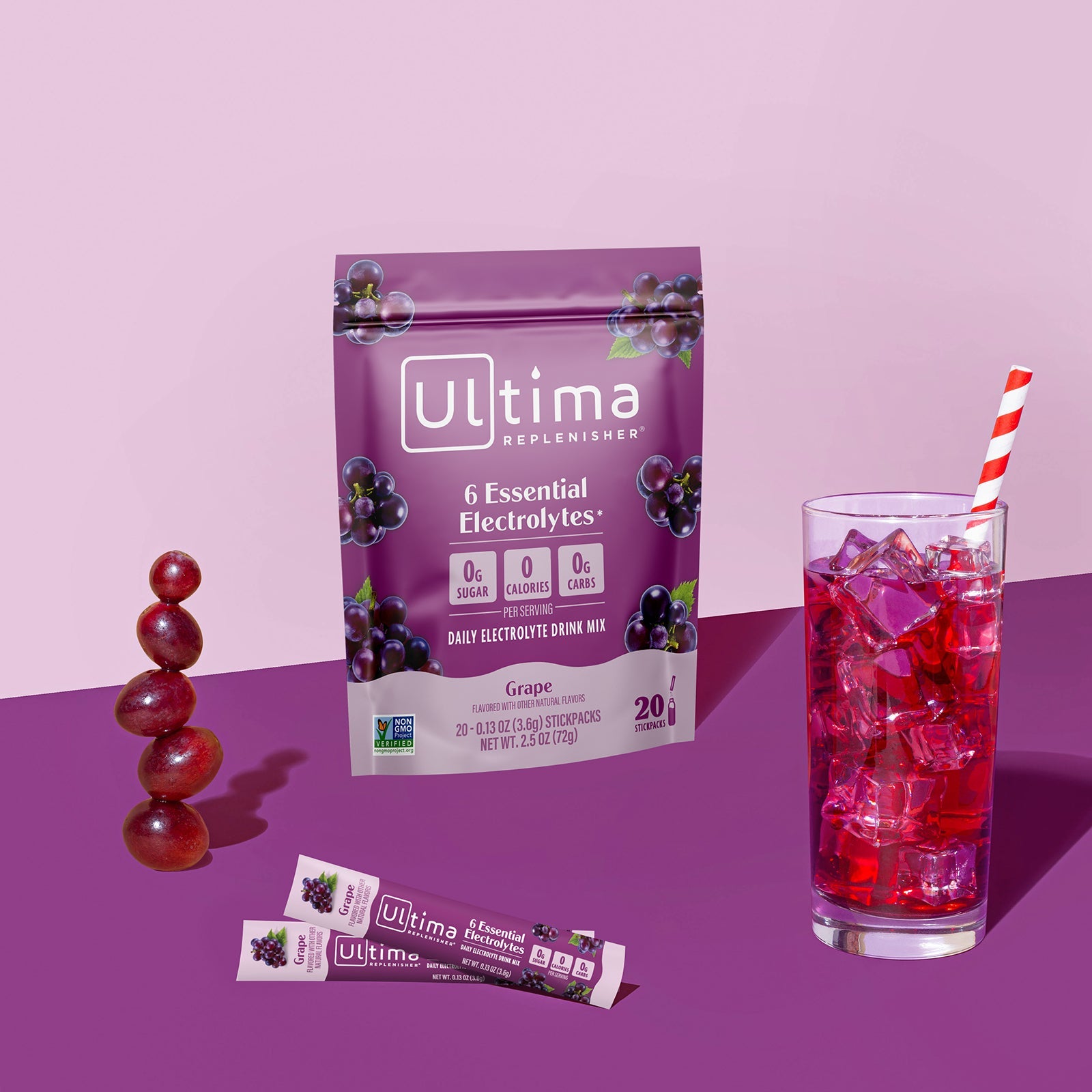 Grape electrolyte drink mix - Ultima Replenisher