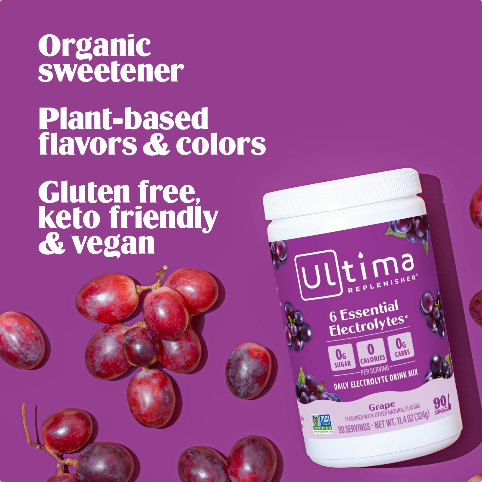 Grape electrolyte drink mix - Ultima Replenisher