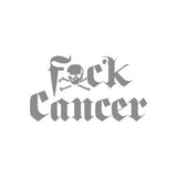Fxck Cancer Medium Die-Cut Decal