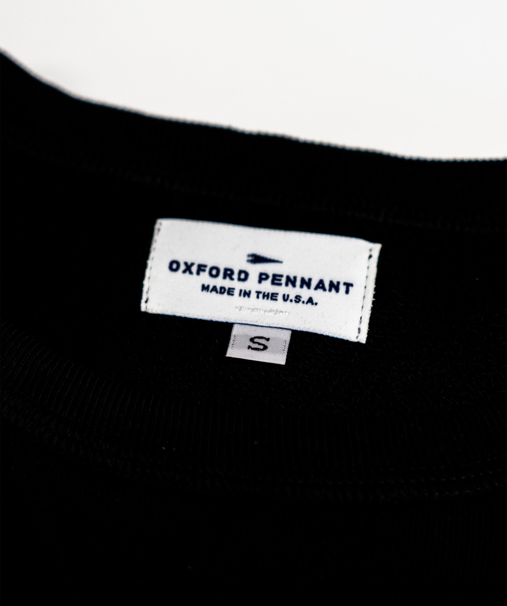 JI400U Flocked Crewneck • Jason Isbell x Oxford Pennant