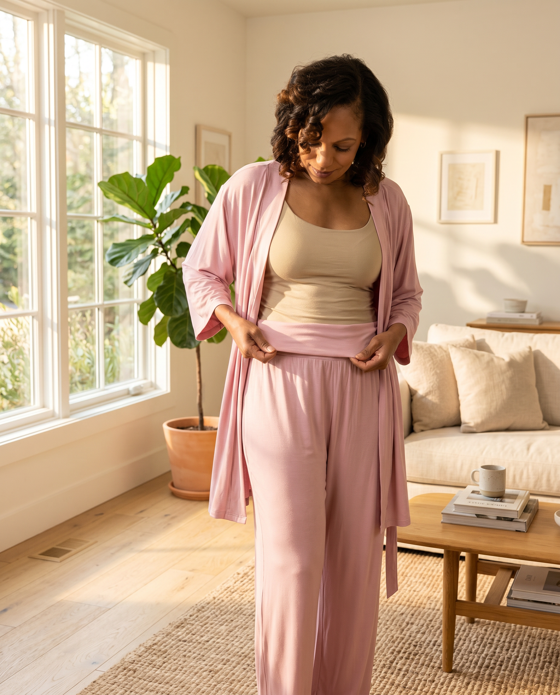 Home Recovery Long Sleeve Pajamas
