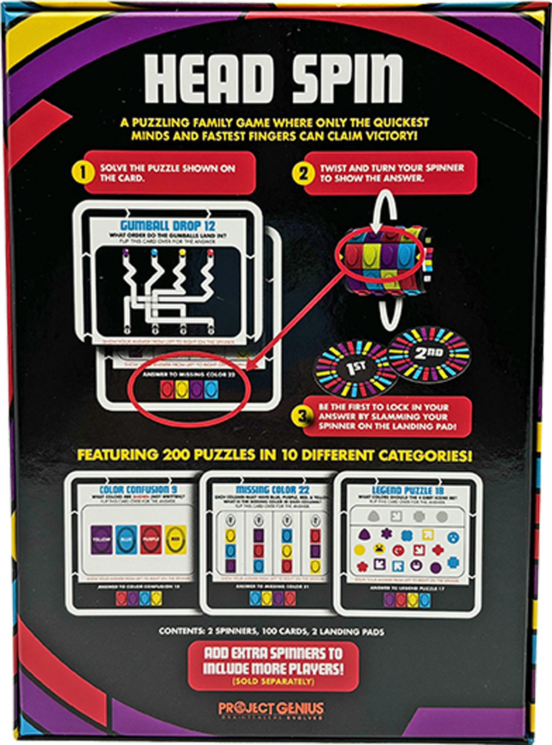 Head Spin Fidget Spinner Game