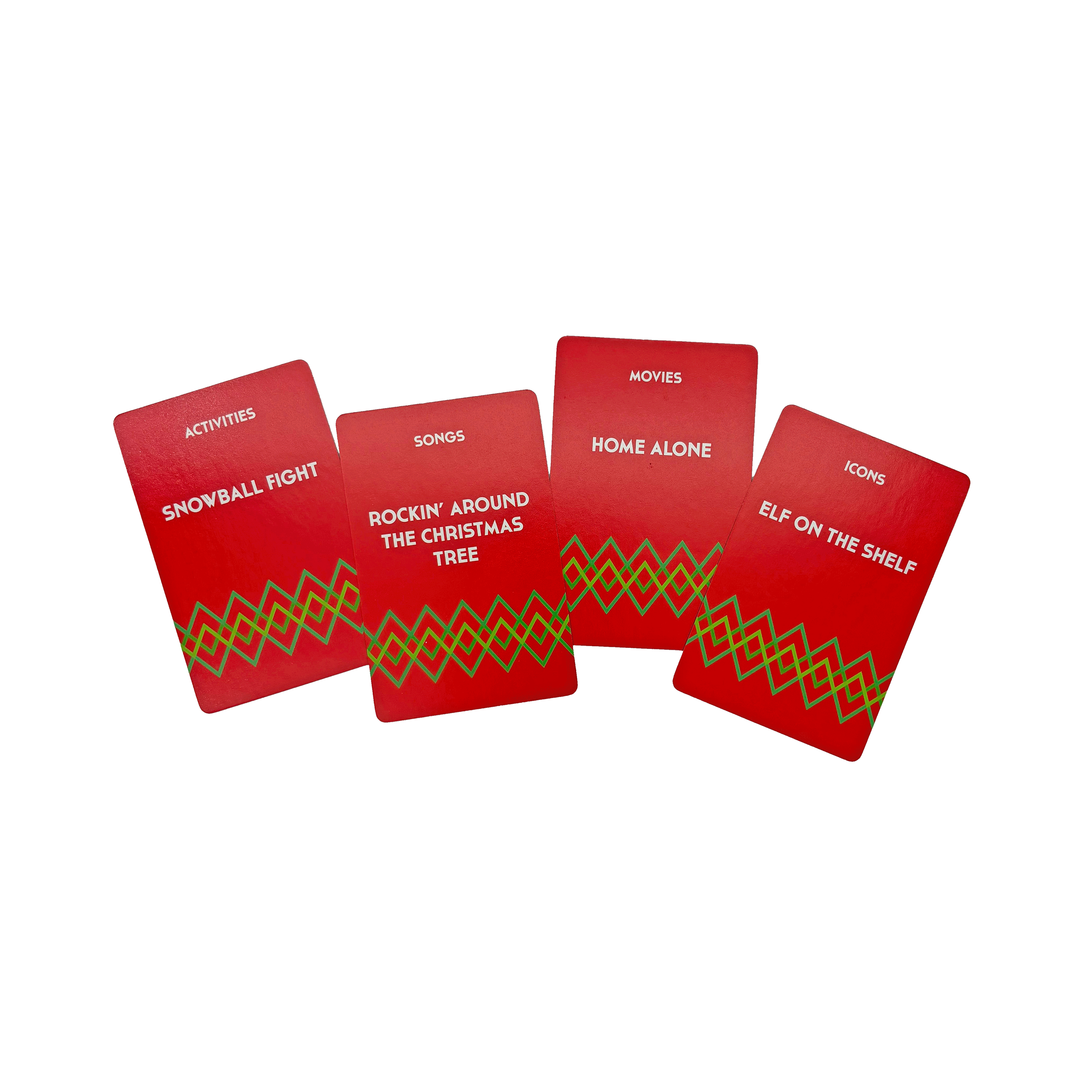 Holiday Charades Props Family Game