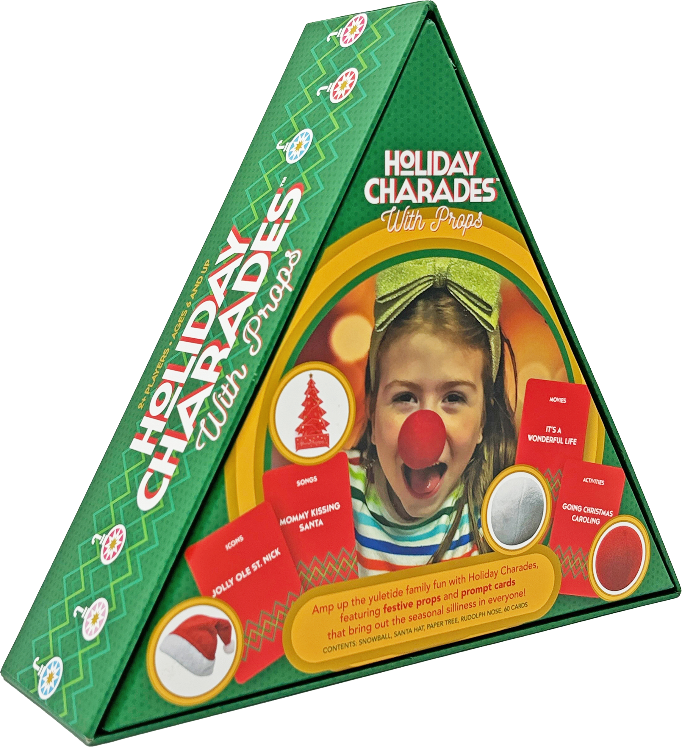 Holiday Charades Props Family Game