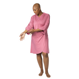 Hospital Gown with Snap Sleeves