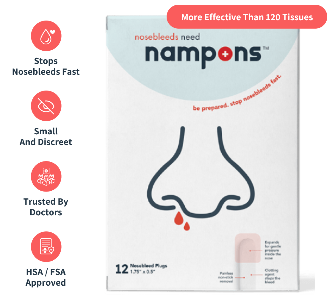 Nampons™ for Nosebleeds