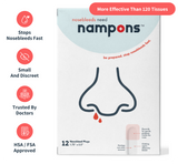 Nampons™ for Nosebleeds
