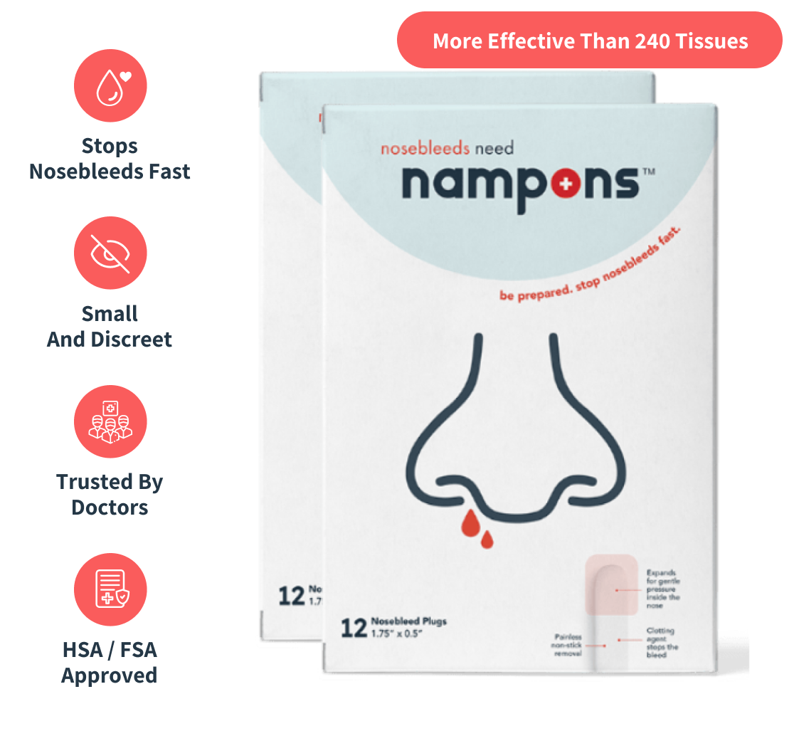 Nampons™ for Nosebleeds