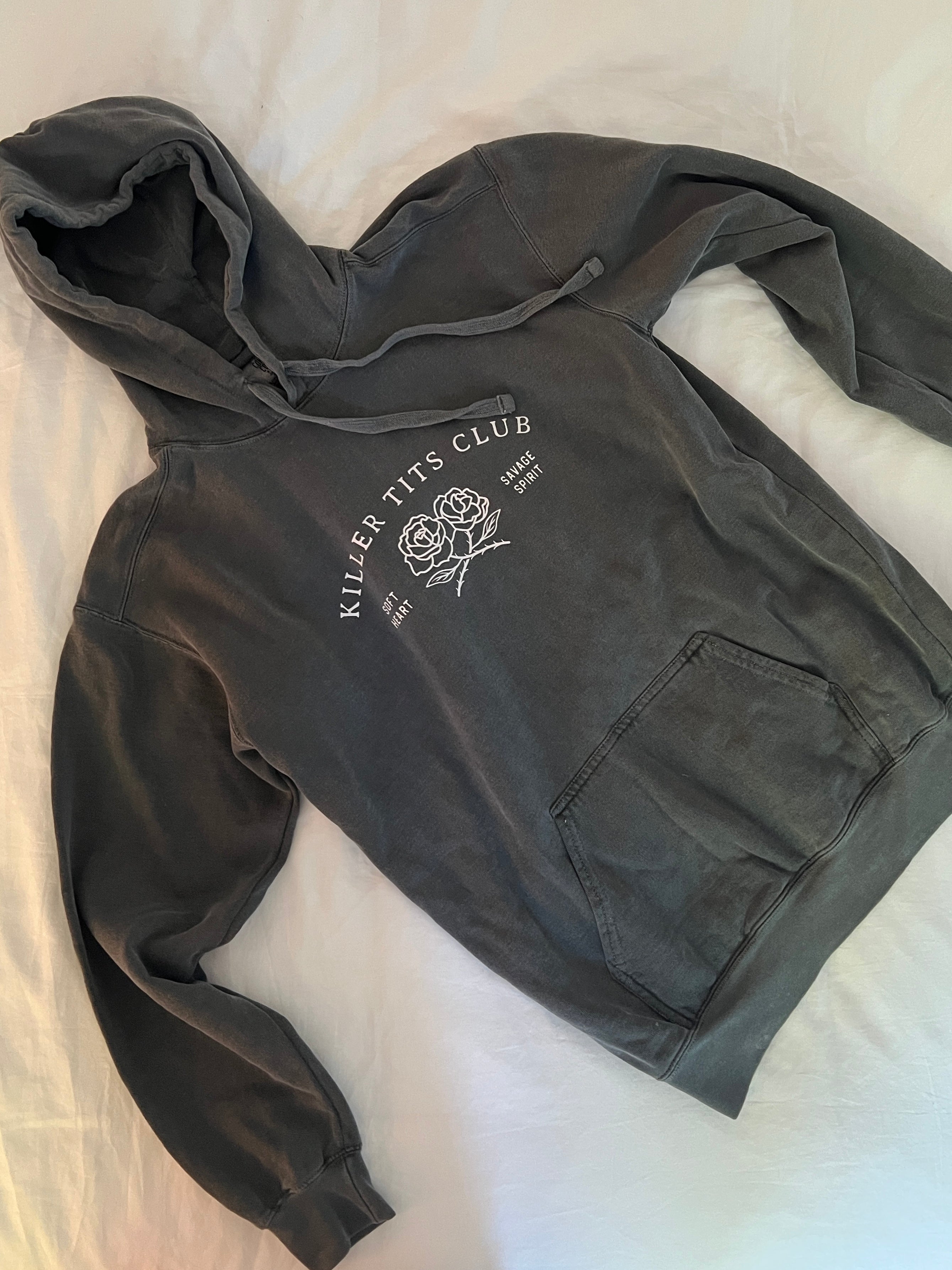 Still Standing Textured Hoodie