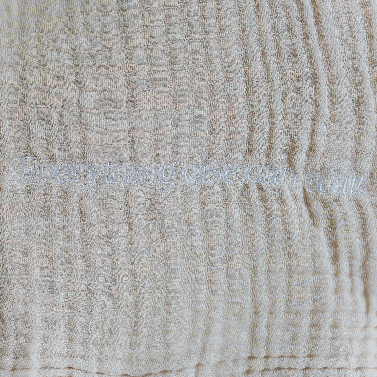 Inspirational Muslin Blanket