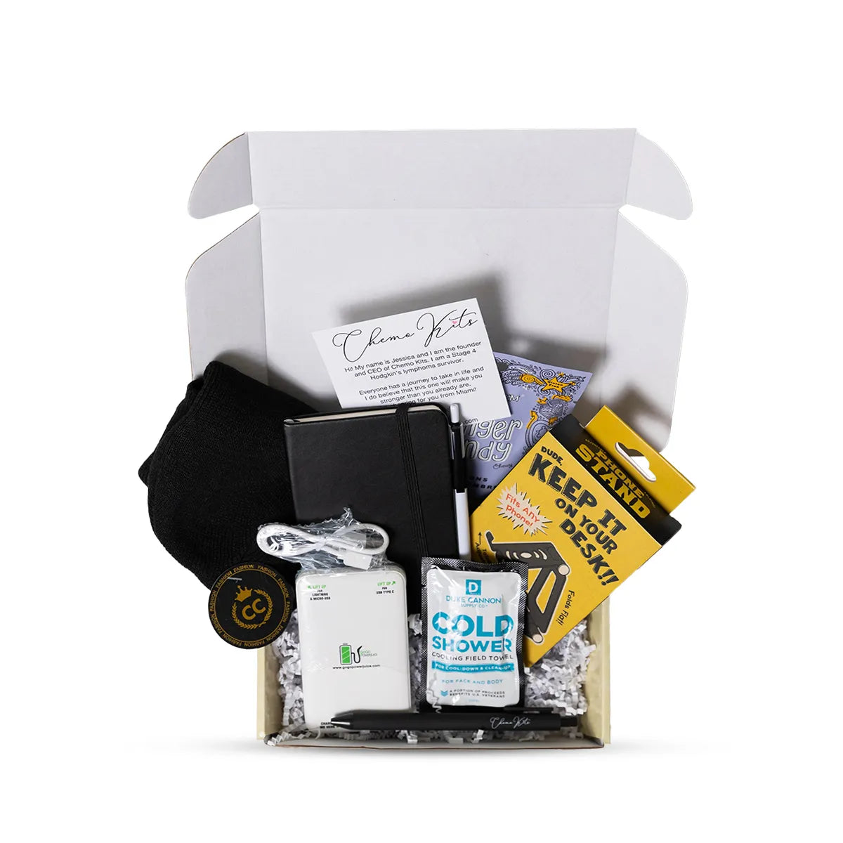 MEN’S CHEMO TECH KIT - Cancer Care Package - Best Gift For Cancer Patient - Chemo Care Package For Man - Cancer Gift For Man - Cancer Patient Gift