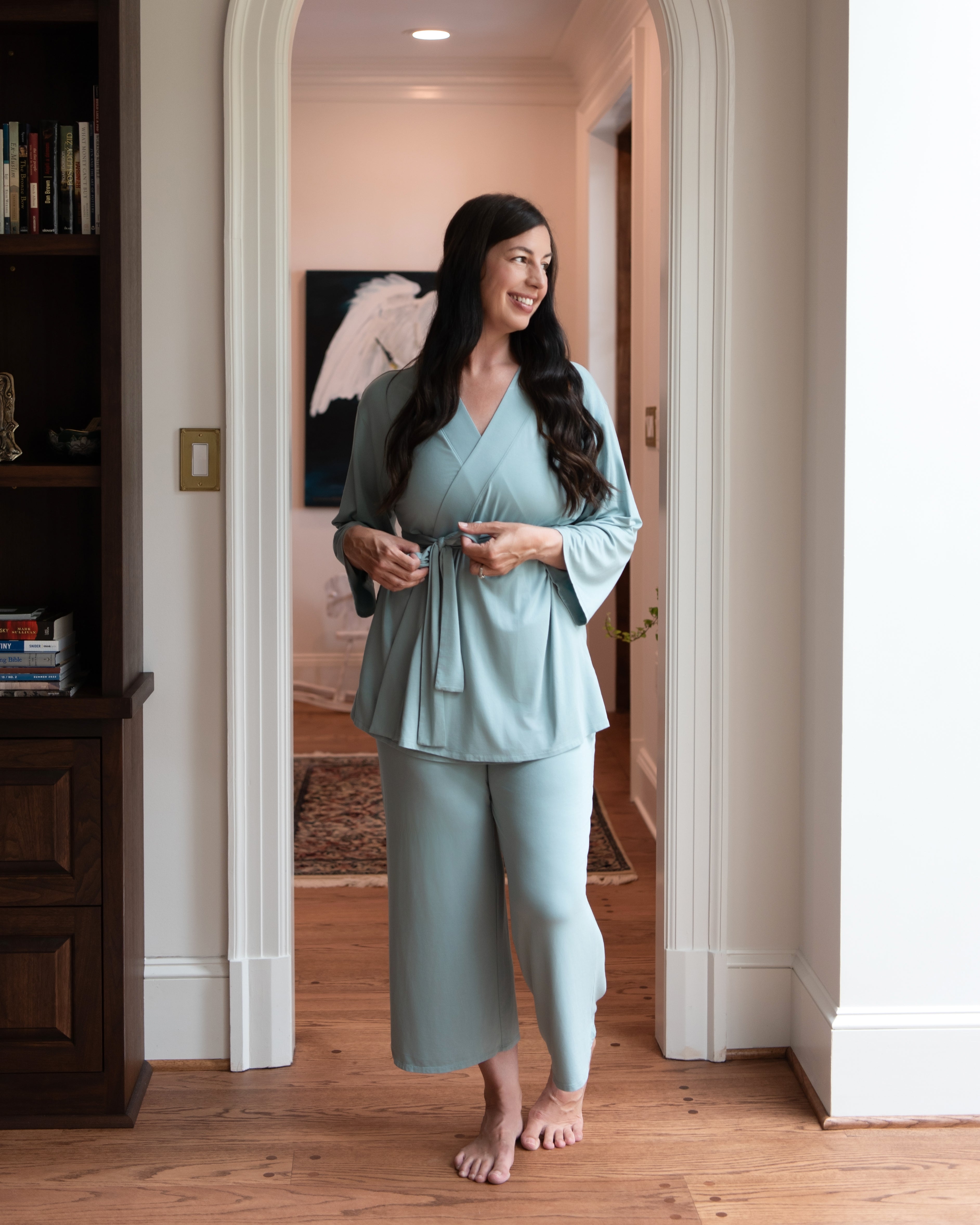 Home Recovery Long Sleeve Pajamas