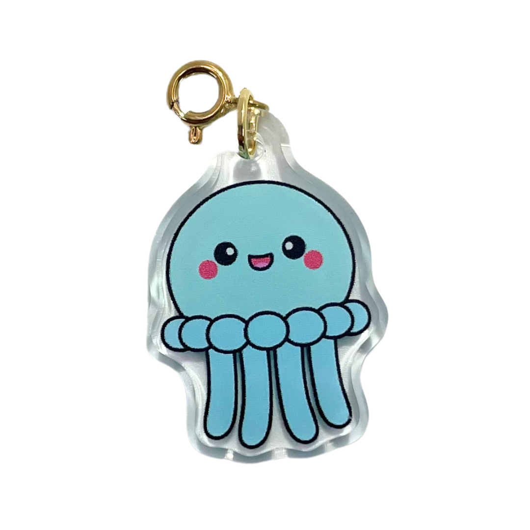 Jellyfish Acrylic Charm